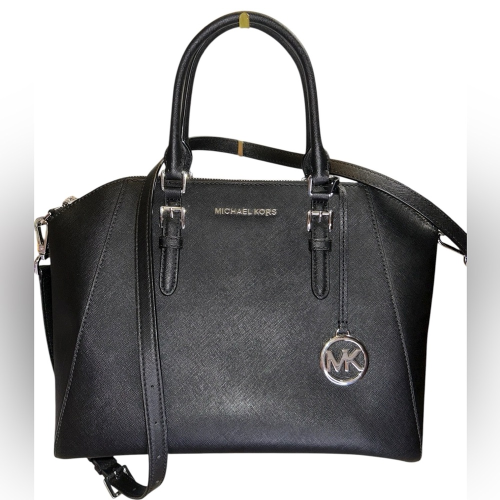 Michael Kors Black Satchel Bag